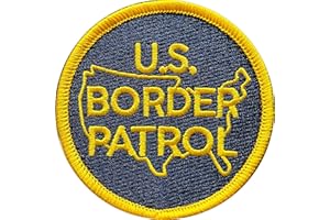 LEO CHALLENGE COINS EL4-022 Border Patrol Agent Patch CBP