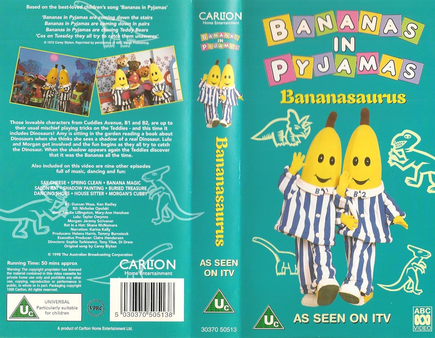 Bananas in Pyjamas [VHS] Duncan Wass, Ken Radley, Nicholas Opolski