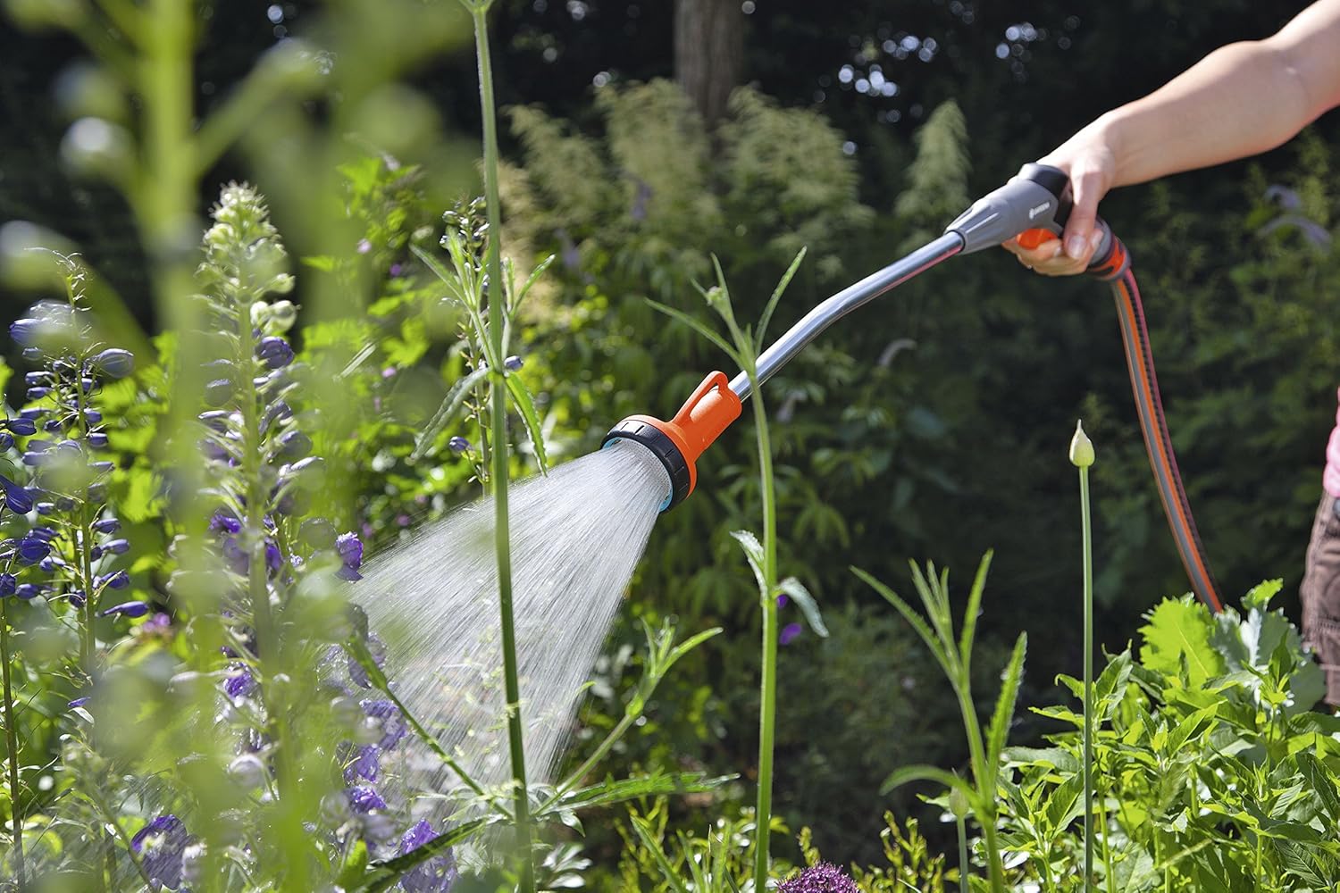 Gardena 18330-32 Spray Lance, Grey/Orange/Stainless Steel, 60x10x15 cm - Image 3