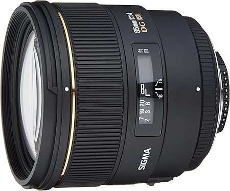 Amazon Co Jp Sigma 単焦点中望遠レンズ 85mm F1 4 Ex Dg Hsm ニコン用 フルサイズ対応 3553 カメラ