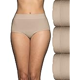 Vanity Fair womens Seamless Underwear, Light Smoothing, No Pinch No Show