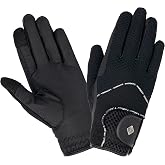 LeMieux Unisex 3D Mesh Riding Gloves - Lightweight &amp; Breathable - Anti Slip