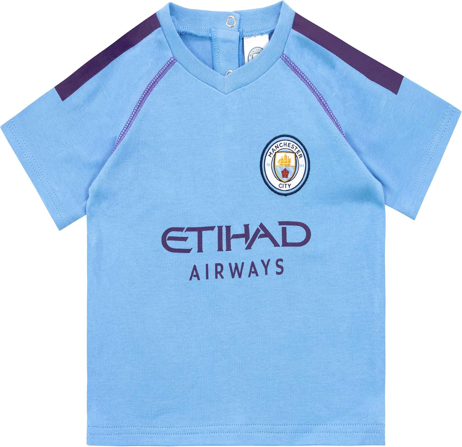 Amazon Com Manchester City Fc Baby Boys Soccer Pajamas Clothing