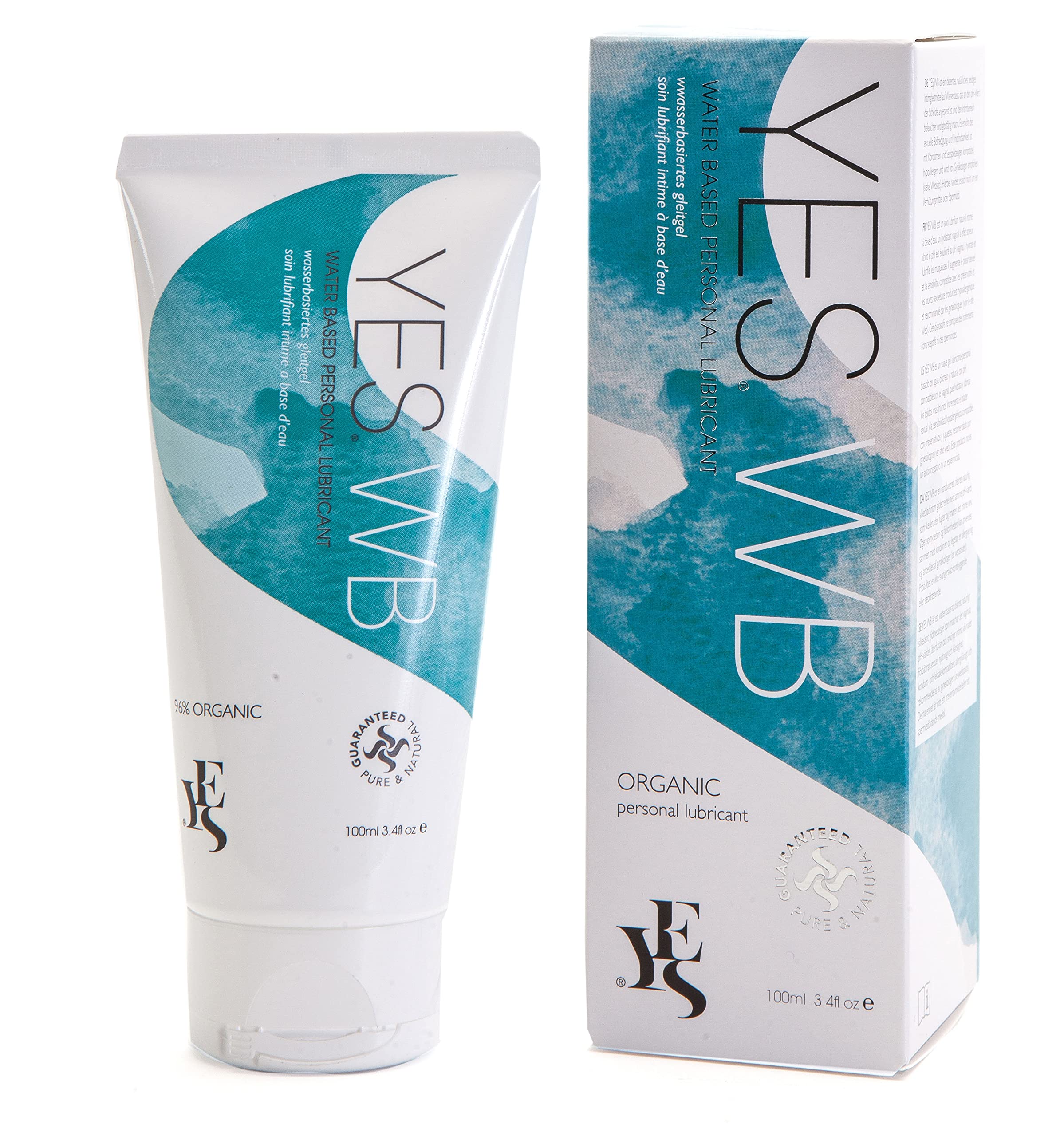 YES original organic water-based intimate lubricant & moisturiser - 100ml