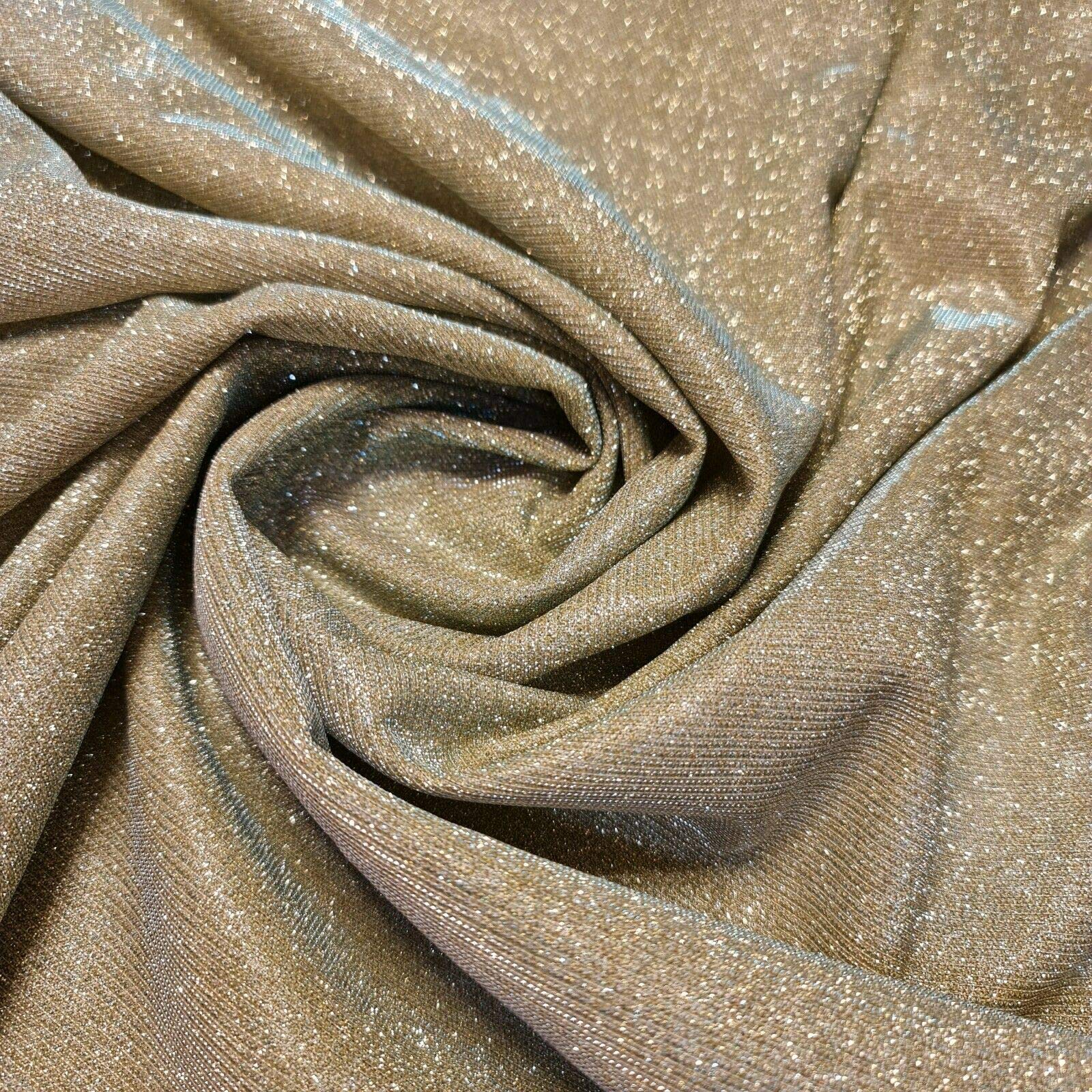 Shimmer Moonlight Glitter Nylon Multi Purpose Stardust Sparkly Shiny Bling Decorations Dress Craft Backdrop Decor Fabric Material 58" - 150cm Wide Sold As 1 Meter Pre - Cut Lengths (Turquoise /,Mint)