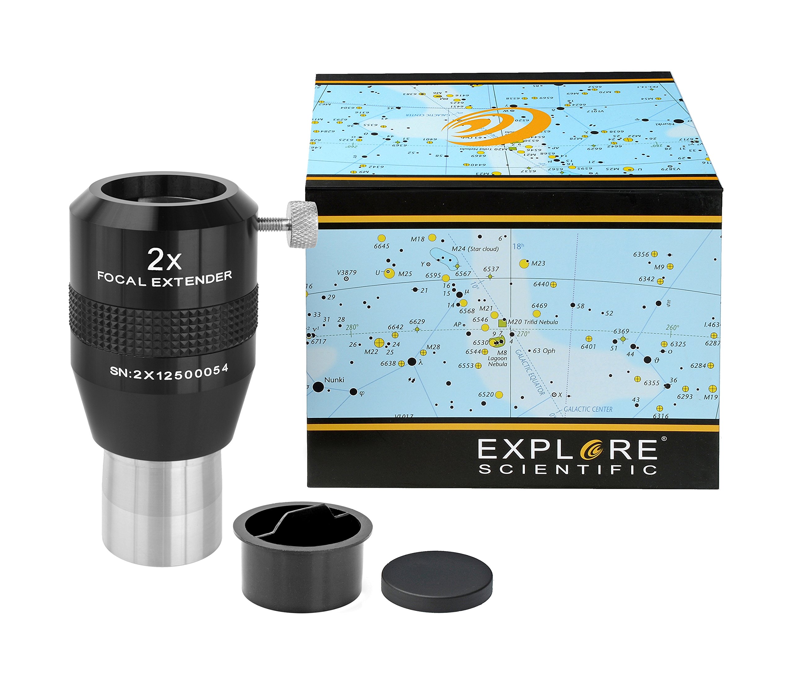 Explore Scientific Fokal Extender - Barlow Lens to Increase the Focal Length for Telescopes