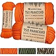 Mossy Oak Paracord 750 – Heavy Duty Nylon Paracord – Survival Rope, Ideal for Camping, Hunting, Fishing, Crafting & DIY Use – Thin Parachute Cord - 4mm Diameter
