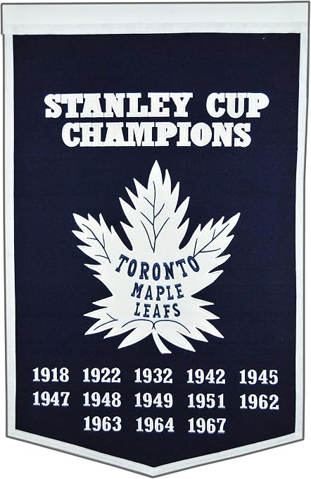 Amazon Com Winning Streak Nhl Toronto Maple Leafs Dynasty Banner