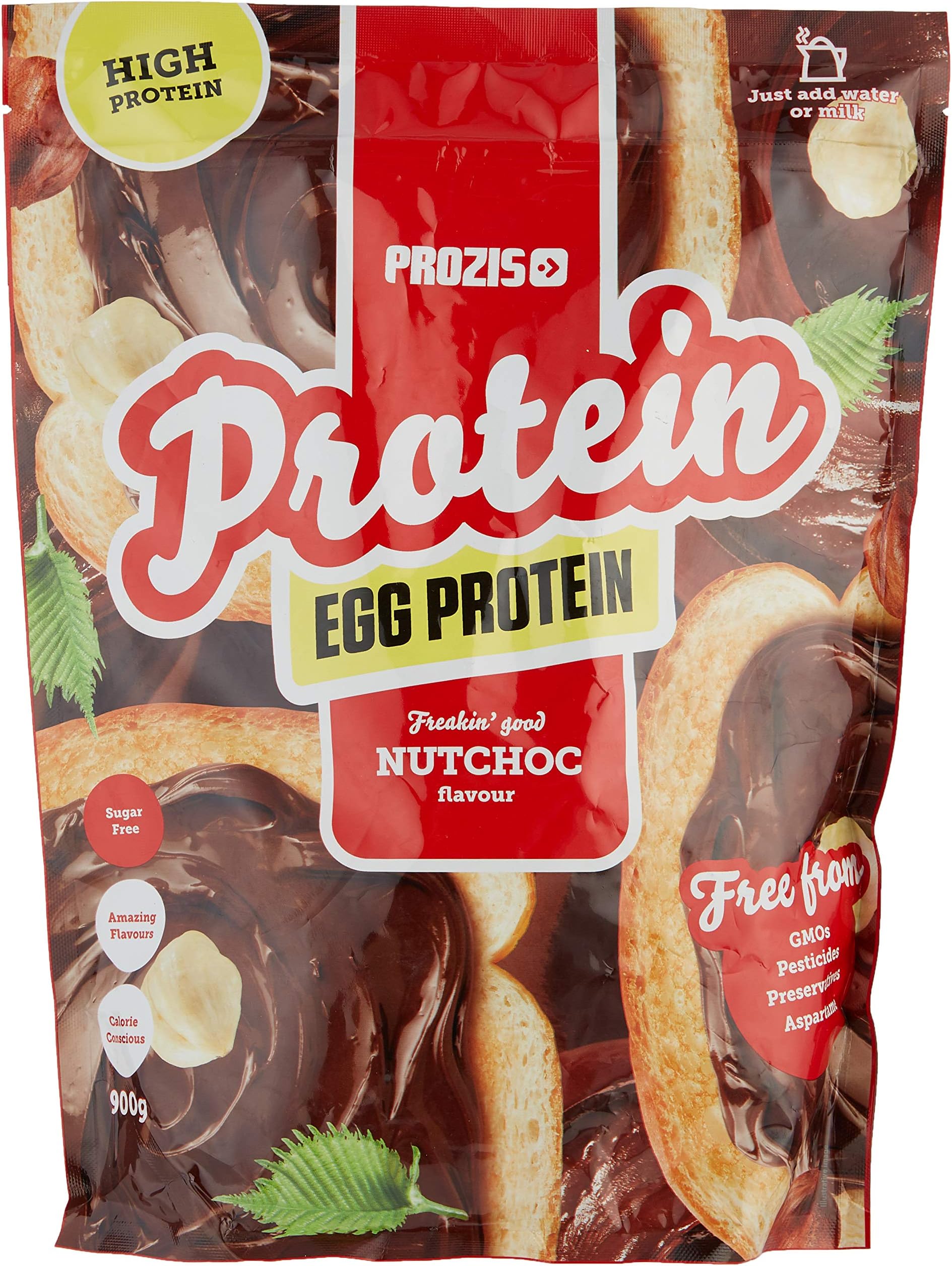 Prozis Egg Protein - Freakin Good 900 g, 110 g