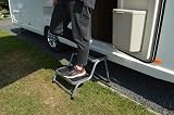 Maypole Silver Double Caravan Step Reinforced Steel 150Kg Load EN14183 view 6