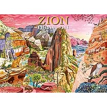 Zion National Park 500 PC Puzzle | Amazon.com.br