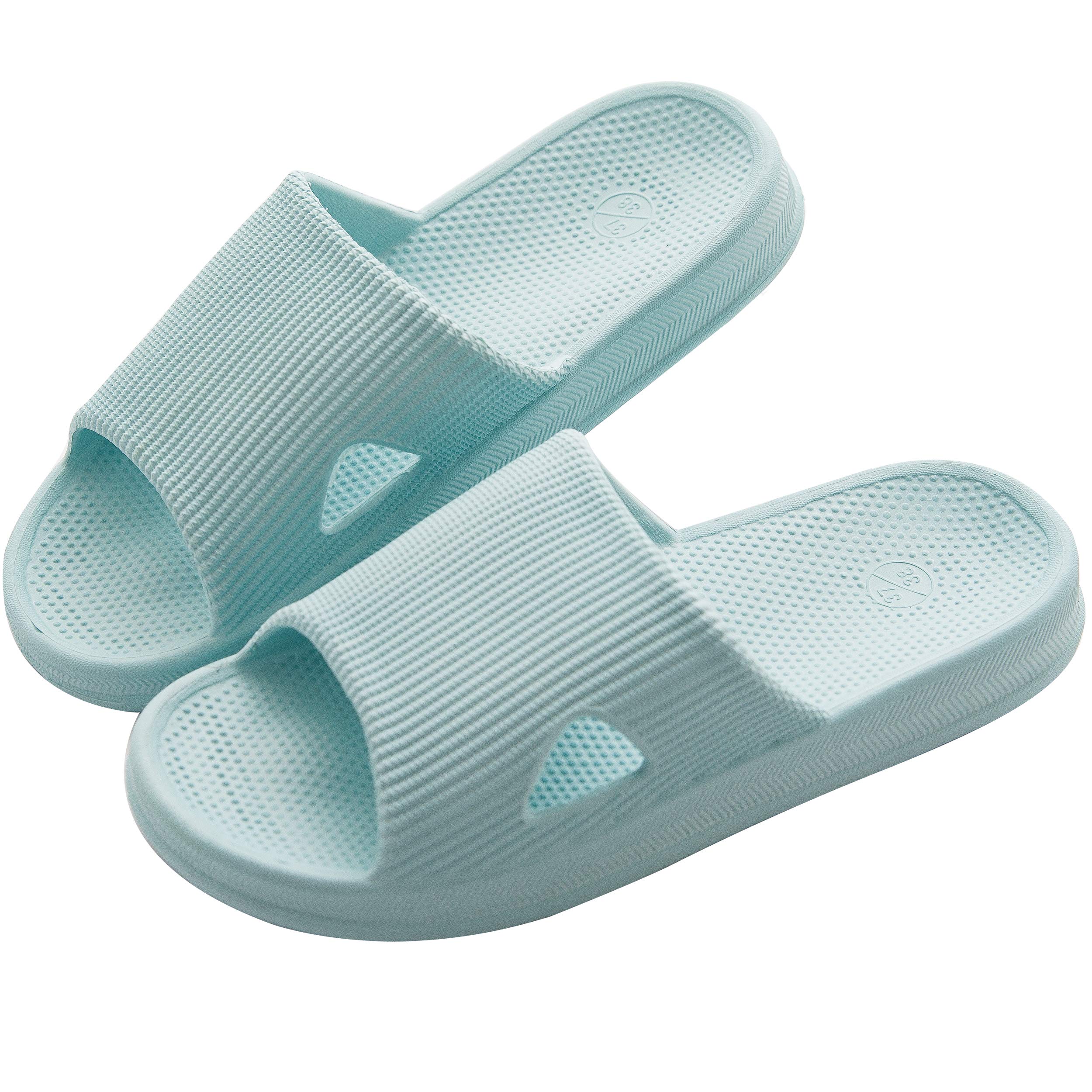 KOCOTA 抗菌防臭素材スリッパ ライトブルーの商品画像