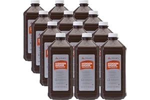 Swan 3% Hydrogen Peroxide Topical Solution First Aid Antiseptic, 32 Fluid Ounce (Pack of 12), 384 Fl Oz