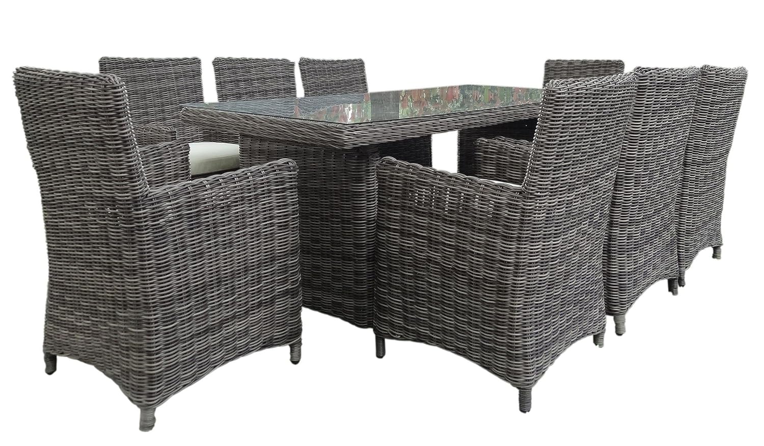 Baidani Gartenmöbel Essgruppe Liberty, grau günstig kaufen