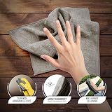 TDBS Microfiber Cleaning Cloth Large 40x40cm 10 Packs Grey view 2