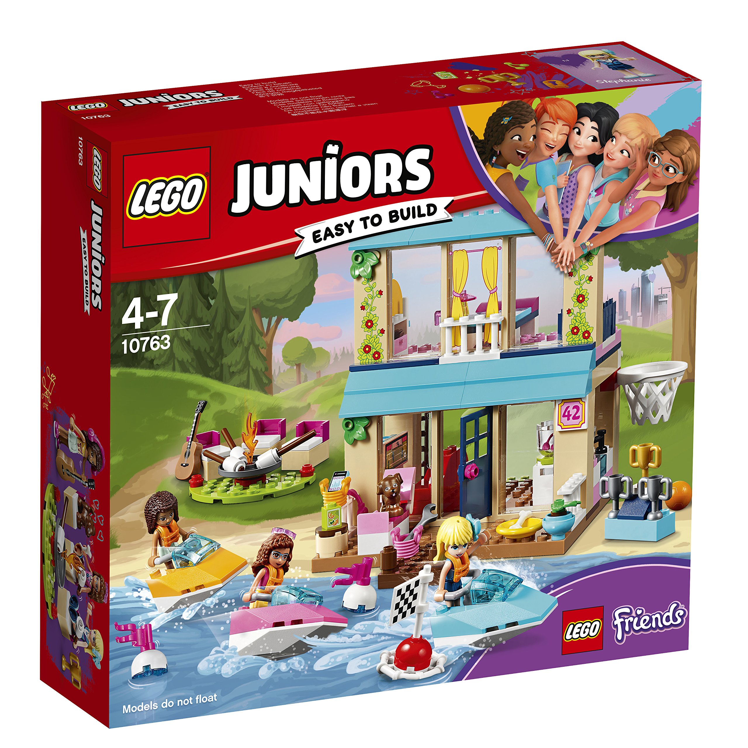 lego juniors andrea & stephanie's beach holiday