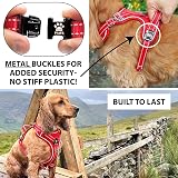 Elite Paws UK Premium Metal Buckle Dog Harness Red Small view 2