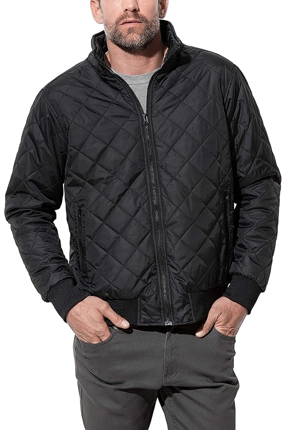 Stedman Quilted Blouson: leichte, modische Herren-Steppjacke