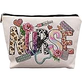 uinwk Western Nurse Makeup Bag, Nurse Gifts for Women, Nurse Appreciation Gifts, Registered Nurse RN Gifts, Nurse Practitioner Gifts for Women Cosmetic Bag, Nurse Graduation Gifts, Nurse Makeup Pouch