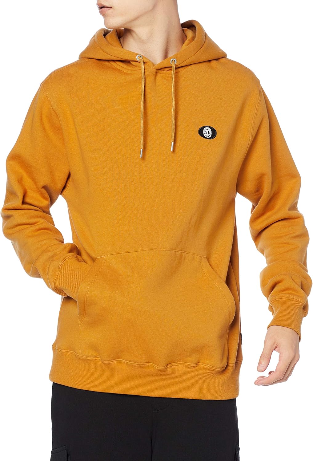 Volcom Men's Single Stone Pullover Hooded Fleece Sweatshirt: Clothing