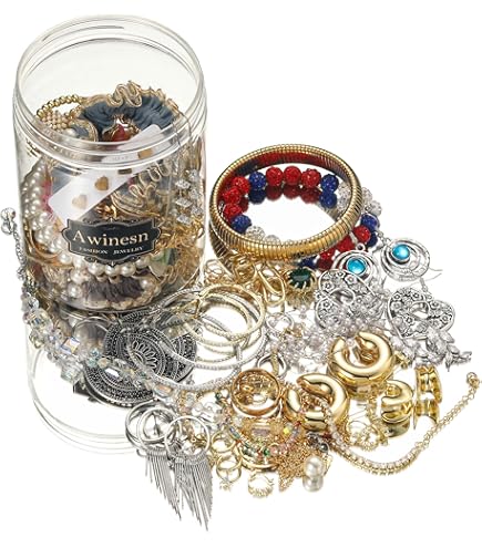 アクセサリーまとめ売り[mystery jewelry] © Mystery Jewelry 30-35 Piece Surprise Gift Set for Women