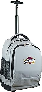 NBA Wheeled Backpack, 19-inches, Grey