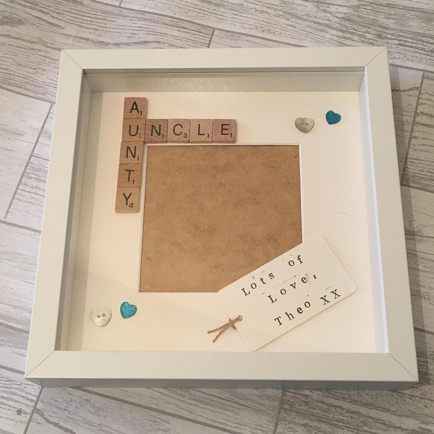 aunty and uncle photo frame