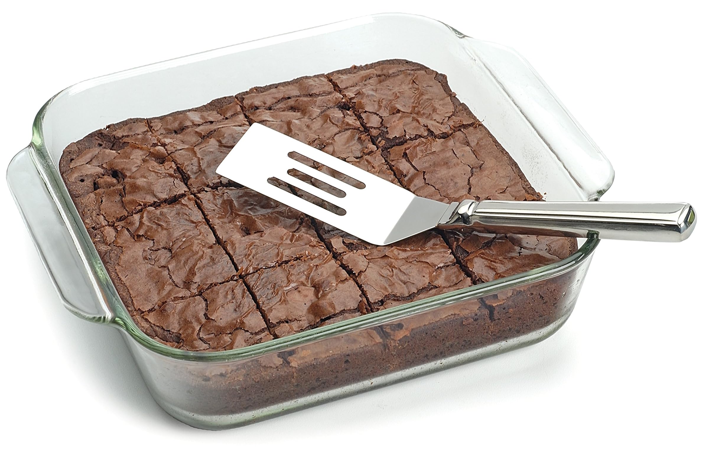 RSVP Annie Marie's Spatula/Turner Stainless Steel for Brownies Cookies Serving