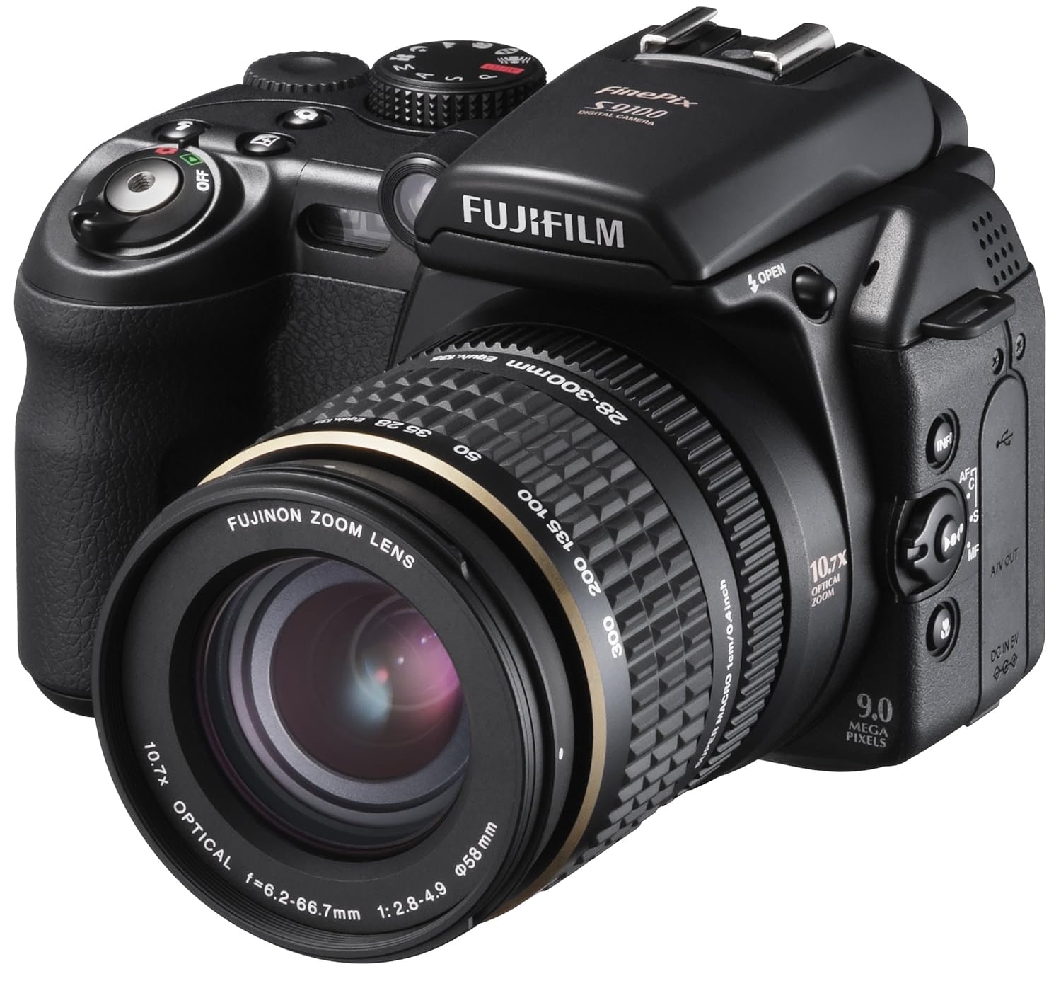 Fujifilm Finepix S9100 9MP Digital Camera with 10.7X: Amazon.in: Electronics