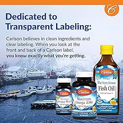 Carlson - Super Omega-3 Gems + CoQ10, 1200 mg
