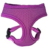 FUNPET Soft Mesh Dog Harness No Pull Comfort Padded