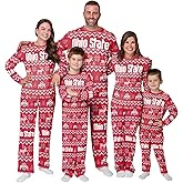 FOCO NCAA womens Ncaa College Team Ugly Pattern Matching Set Family Holiday Pajamas