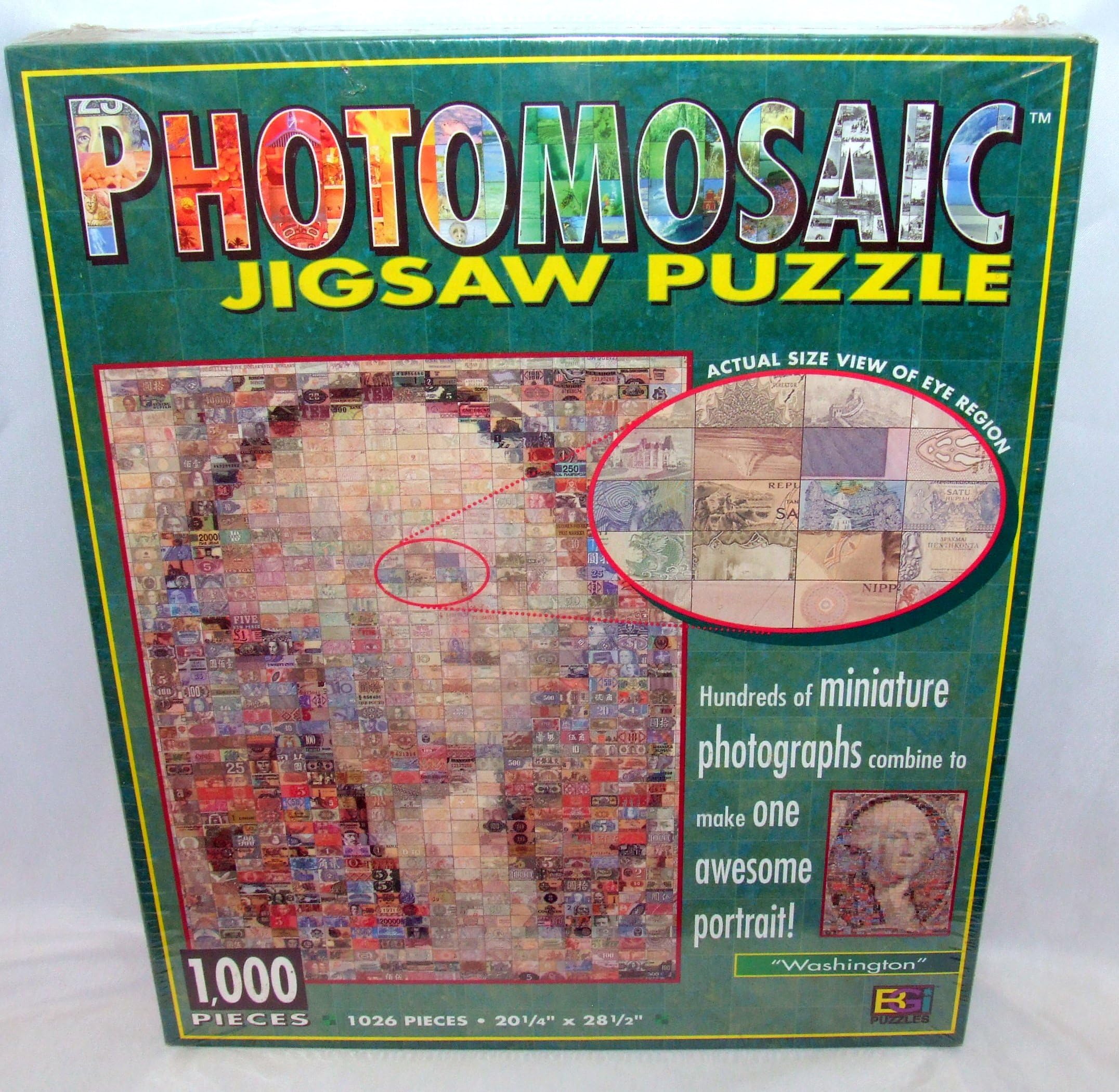 Photomosaics Jigsaw Puzzle - "Washington"