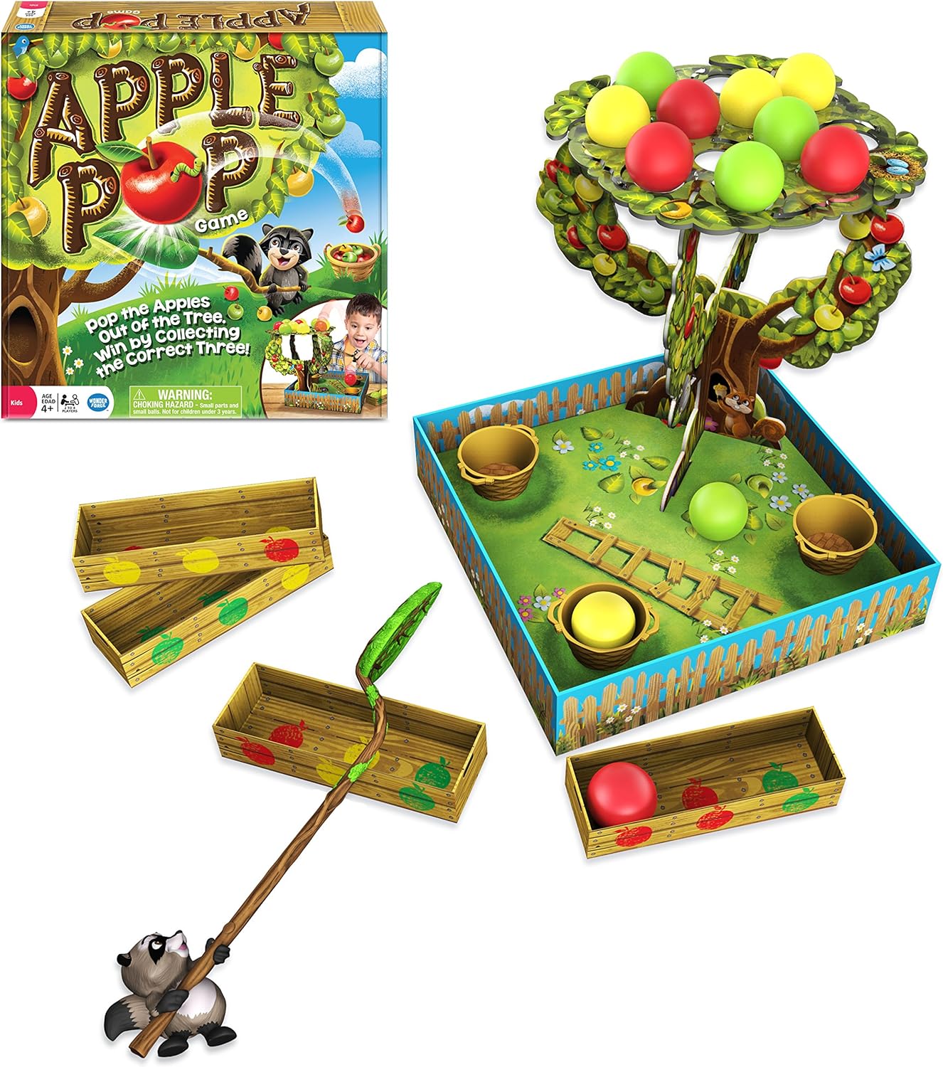 The Wonder Forge Apple Pop Game Board Game 1409 Board Games Games Kiririgardenhotel Com