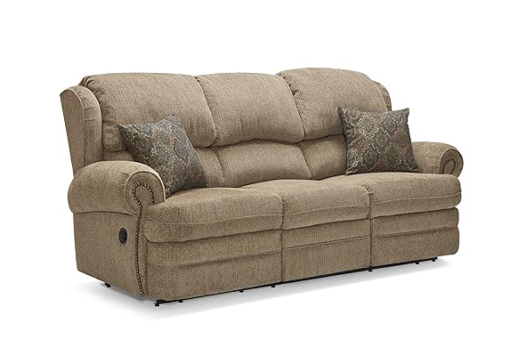 Lane Home Furnishings Sophie Double Motion Sofa, Brown