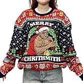 Merry Chrithmith Ugly Sweater - Ugly Christmas Sweaters -Well Happy Birthday Jesus Xmas Sweater - Knitted Xmas Sweater