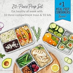 Bentgo 20-Piece Lightweight, Durable, Reusable