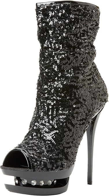 diamond heel boots