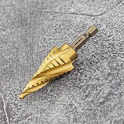 NEIKO 10180A Steel Spiral Quick-Change Step Drill