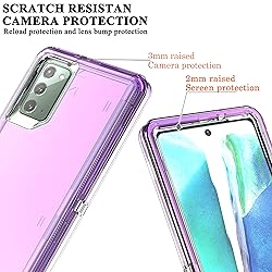 YmhxcY Galaxy Note 20 Case, Drop 3 Layer Durable
