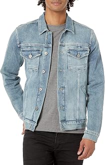 PAIGE Men's Scout Denim Jacket, Glendon 