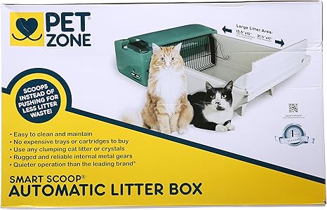 pet zone smart scoop automatic litter box