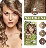 Naturtint 8A Ash Blonde Permanent Hair Colour Gel 60ml + Quinoa Mask view 6