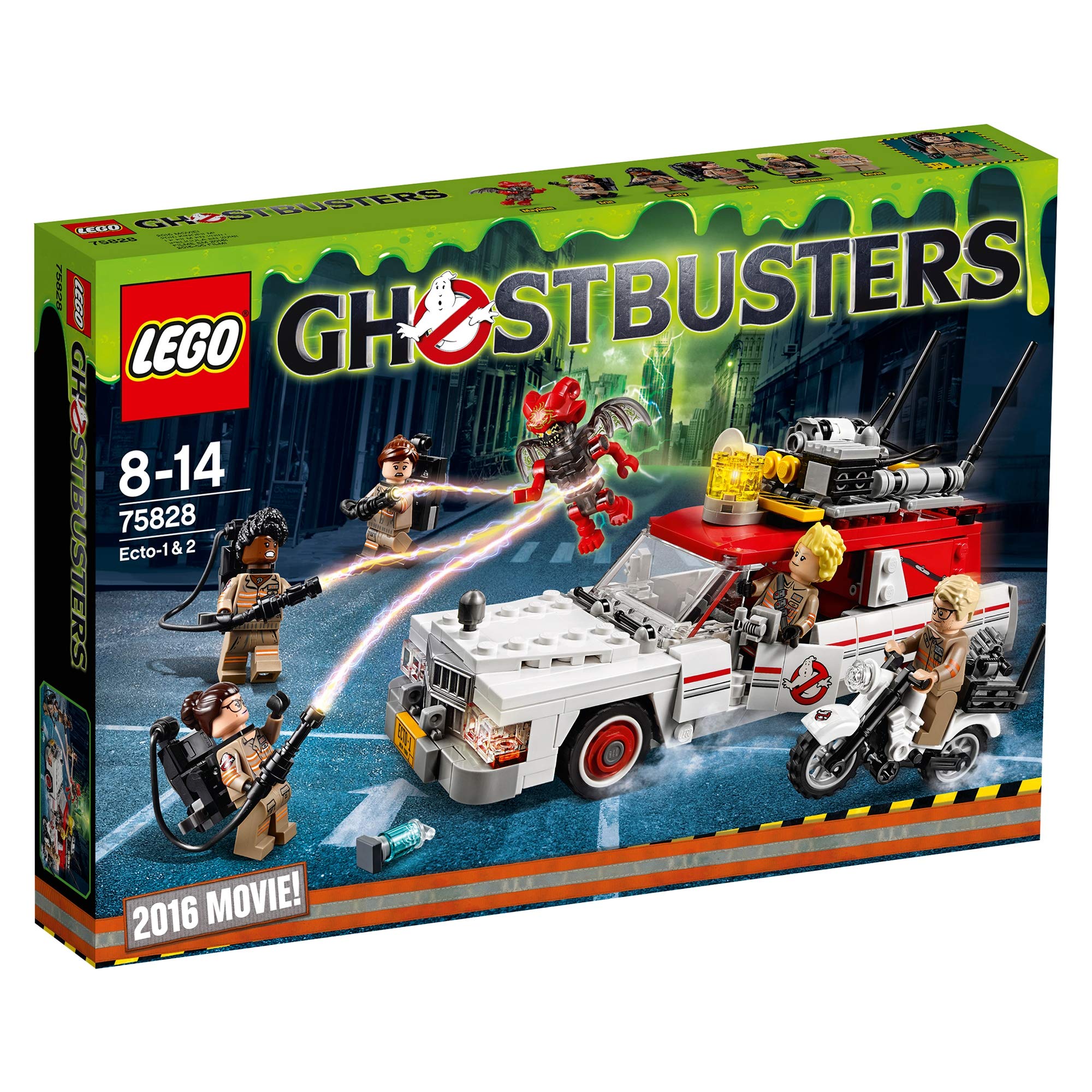LEGO 75828 Ghostbusters Ecto-1 and Two Building Set