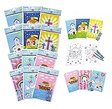 Tiny Mills Christian Religious Coloring Book Set