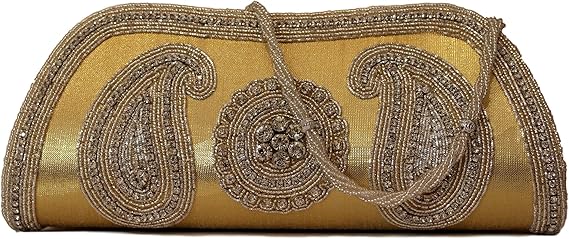 gold clutch bag uk