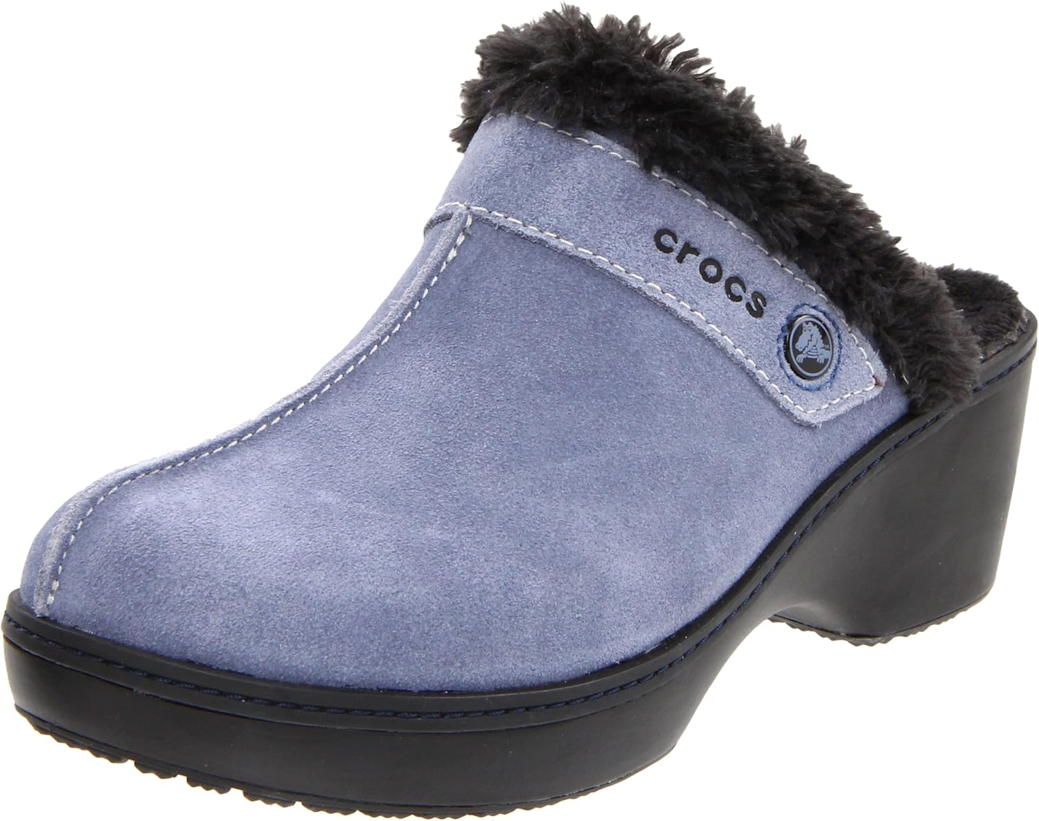 leather crocs womens
