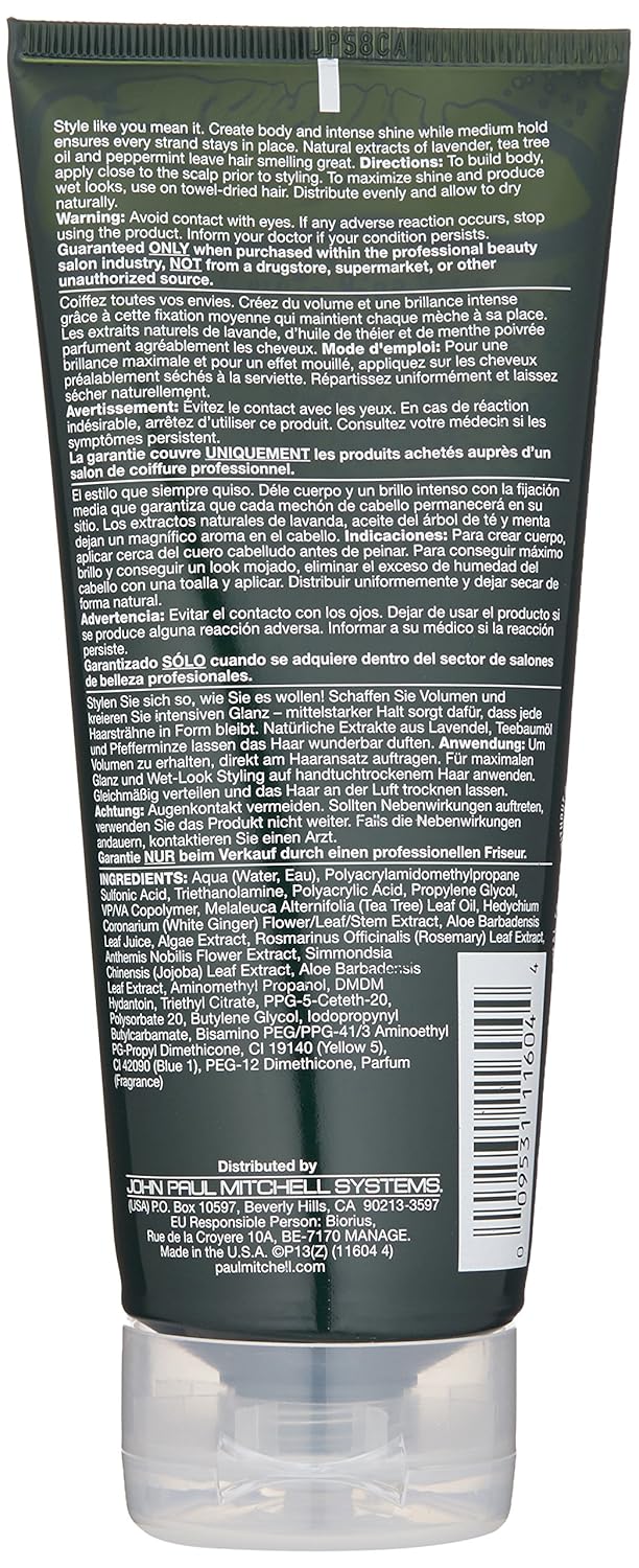 Tea Tree Styling Gel, 6.8 Fl Oz: Premium Beauty