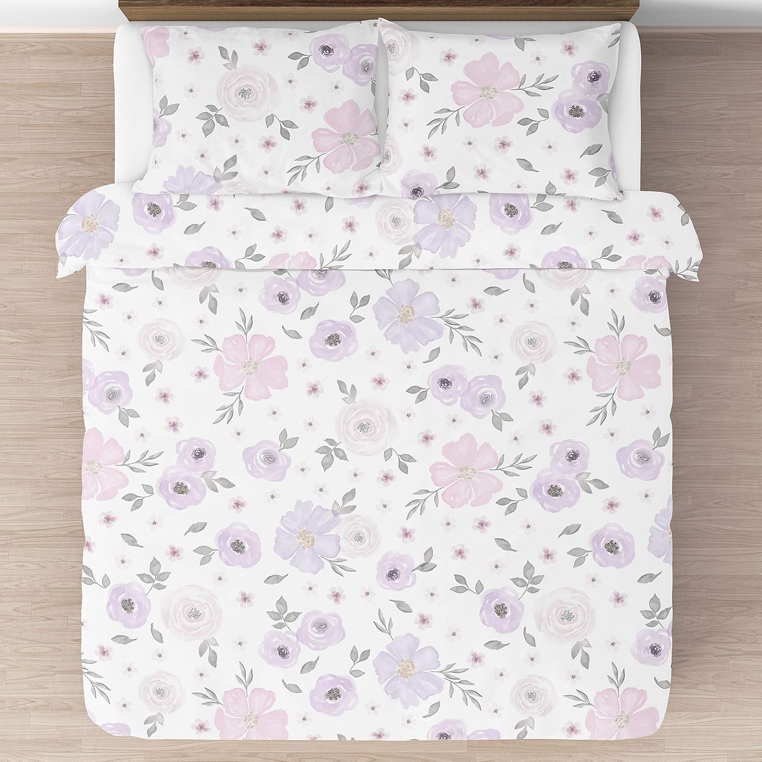 sweet jojo watercolor floral lavender