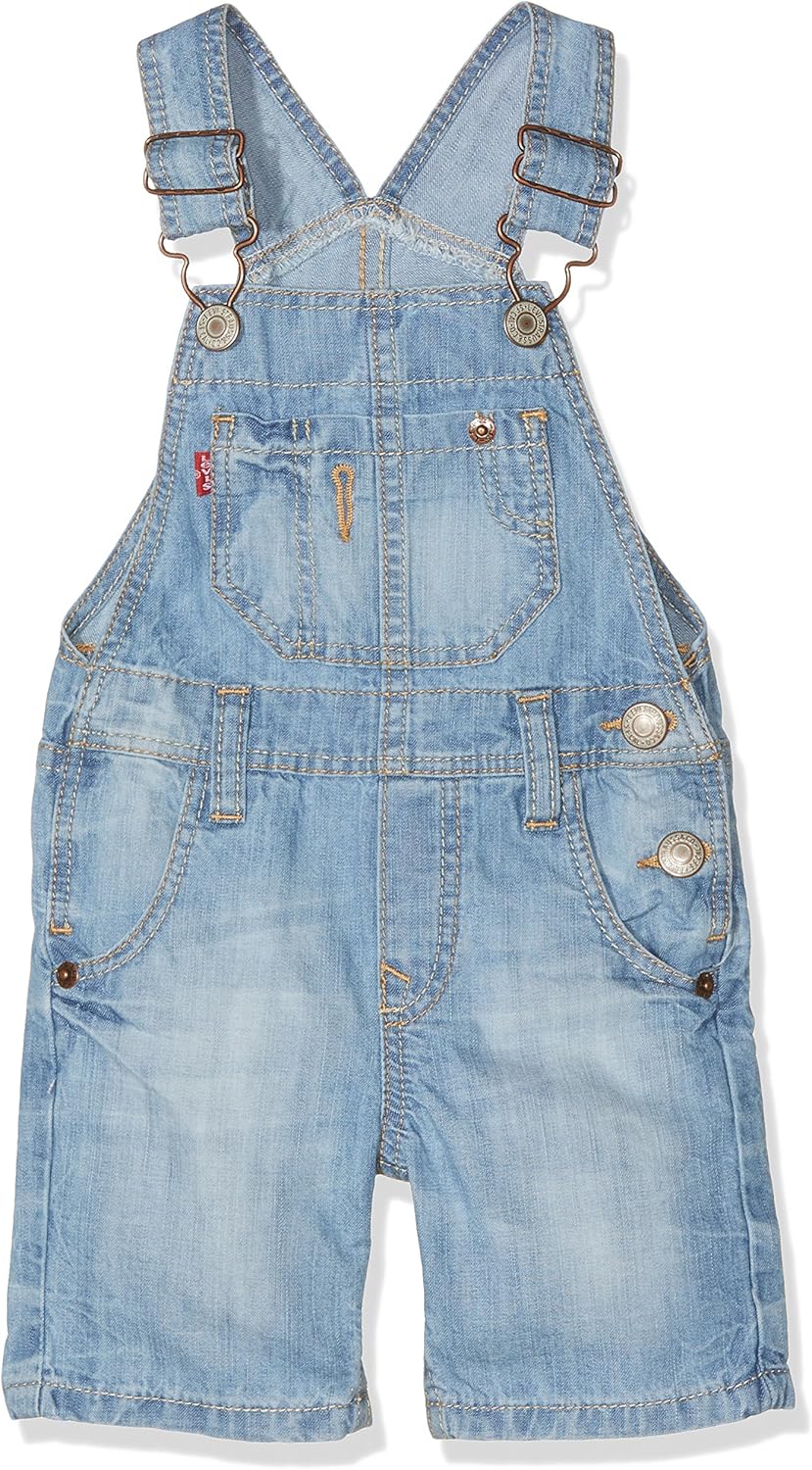 Levi's Baby Boys' NJ21004 Dungarees Sodalite Blue, 03 Months Amazon